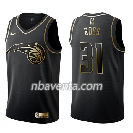 Camiseta Hombre Orlando Magic Terrence Ross 31 Nike Negro Golden Edition Swingman
